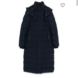 Moose Knuckles Canada | Jocada Parka | Women's Navy Long Puffer Coat